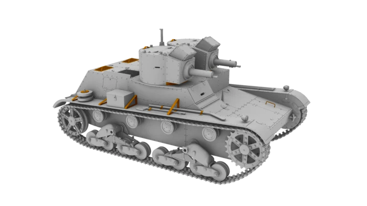 Czołg dwuwieżowy 7TP early 35071 IBG