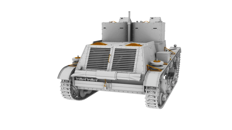 Czołg dwuwieżowy 7TP early 35071 IBG