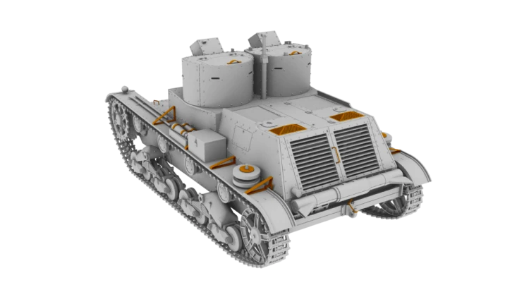 Czołg dwuwieżowy 7TP early 35071 IBG