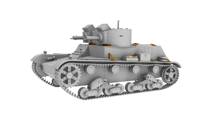 Czołg dwuwieżowy 7TP early 35071 IBG