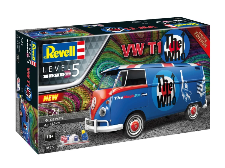 Volkswagen VW Transporter T1 The Who 05672 Revell