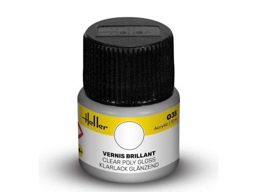 Farba akrylowa 035 Clear poly gloss 9035 Heller