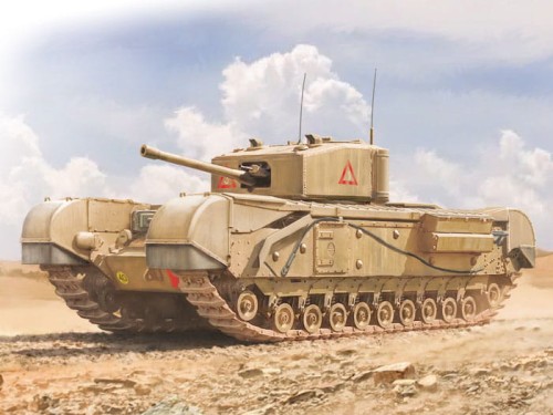 Czołg Churchill Mk.III 7083 Italeri