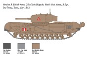 Czołg Churchill Mk.III 7083 Italeri