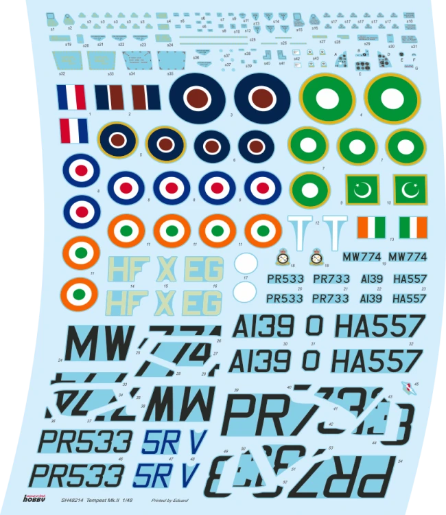 Samolot Hawker Tempest Mk.II SH48214 Special Hobby
