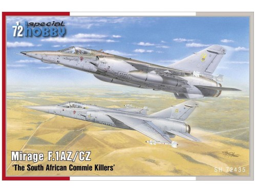 Samolot Dassault Mirage F.1AZ/CZ SH72435 Special Hobby