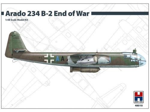 Samolot Arado Ar 234 B-2 End of War 48010 Hobby 2000