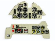 Fototrawiona tablica przyrządów do Bf109 B YMA4846 Yahu
