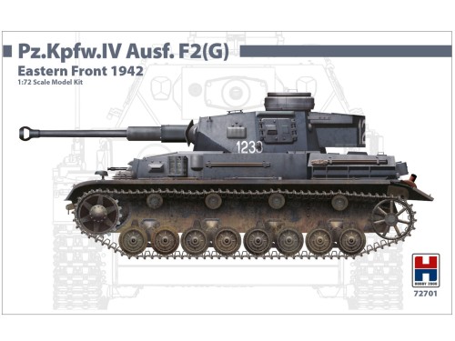 Czołg PzKpfw IV Ausf.F2(G) Eastern front 1942 72701 Hobby 2000