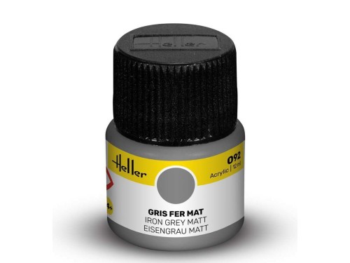 Farba akrylowa 092 Iron grey matt 9092 Heller