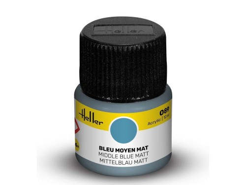 Farba akrylowa 089 Middle blue matt 9089 Heller