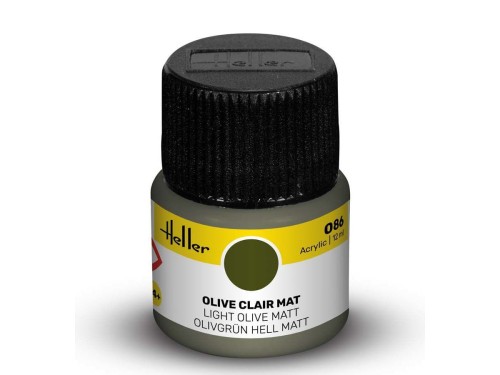 Farba akrylowa 086 Light olive matt 9086 Heller