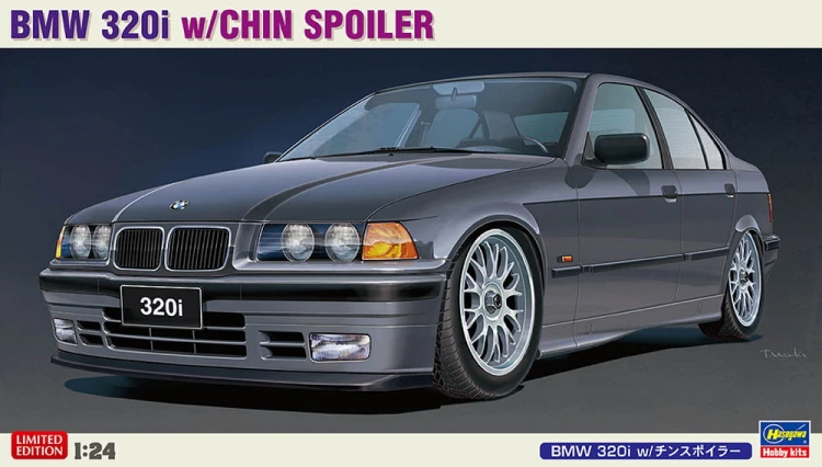 BMW serii 3 E36 320i w/Chin spoiler 20491 Hasegawa
