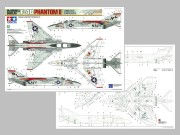 Samolot McDonnell Douglas F-4B Phantom II 61121 Tamiya