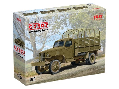 Ciężarówka wojskowa Chevrolet G7107 35593 ICM