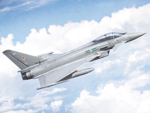 Samolot Eurofighter Typhoon EF-2000 1457 Italeri