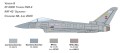 Samolot Eurofighter Typhoon EF-2000 1457 Italeri