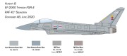 Samolot Eurofighter Typhoon EF-2000 1457 Italeri