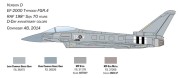 Samolot Eurofighter Typhoon EF-2000 1457 Italeri