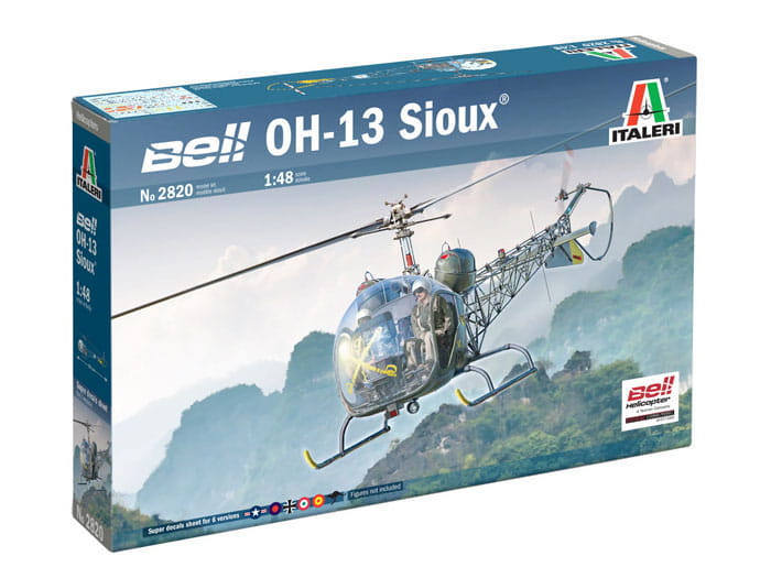 Śmigłowiec Bell OH-13 Sioux 2820 Italeri