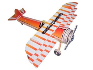 Samolot trójpłatowiec składanka