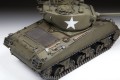 Czołg M4A3 (76) W Sherman 76mm 3676 Zvezda