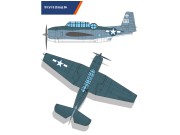Samolot Grumman TBF-1C Avenger 12340 Academy