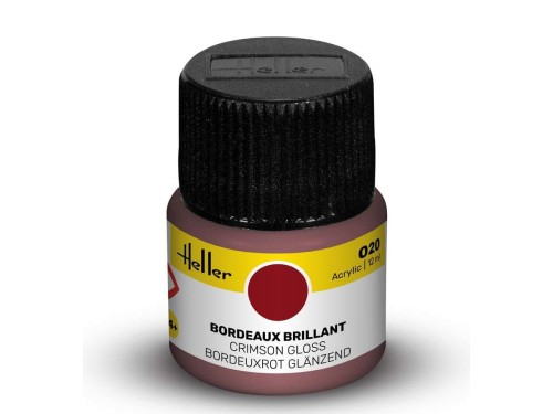 Farba akrylowa 020 Bordeaux brillant 9020 Heller