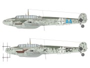 Samolot Messerschmitt Bf 110G-4 7094 Eduard