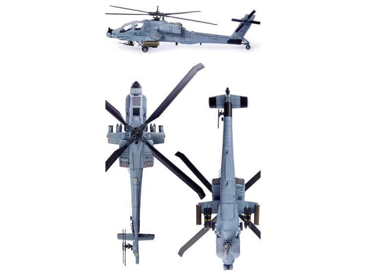 Śmigłowiec Hughes AH-64A Apache 12129 Academy