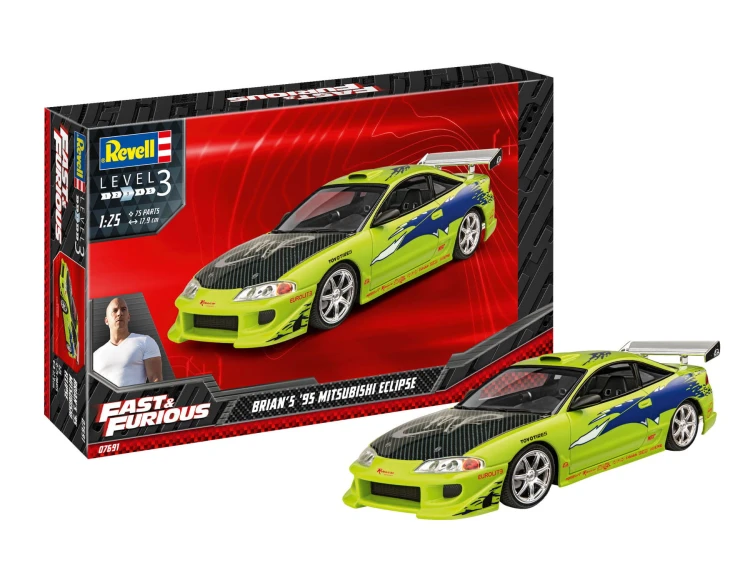 Mitsubishi Eclipse Brian's '95 67691 Revell