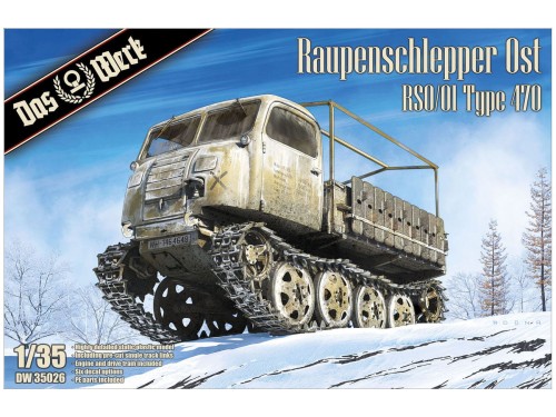 Ciągnik Steyr Raupenschlepper Ost RSO/01 DW35026 Das Werk
