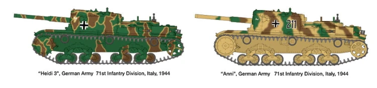 Działo Semovente M42 da75/34 37029 Tamiya