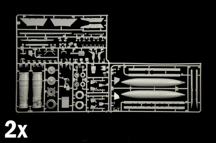 Samolot Panavia Tornado ECR 2517 Italeri