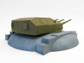 Fort w Austratt wieża 28cm Caesar UA72344 Modelcollect