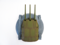 Fort w Austratt wieża 28cm Caesar UA72344 Modelcollect