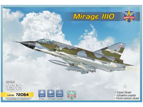 Samolot Dassault Mirage IIIO 72064 Modelsvit