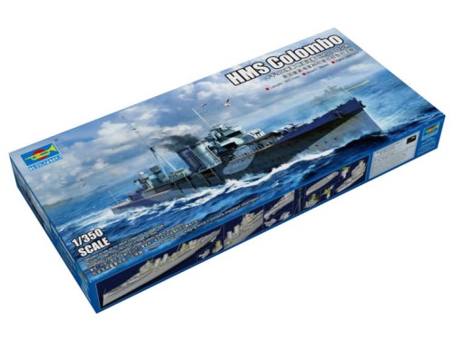 Okręt krążownik HMS Colombo 05363 Trumpeter