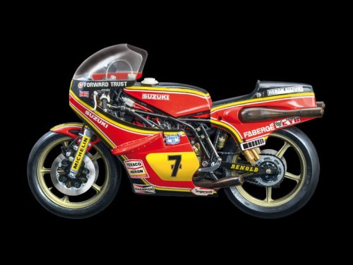 Suzuki RG 500 XR27 4644 Italeri