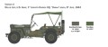 Samochód wojskowy Willys MB Jeep 3635 Italeri