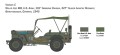 Samochód wojskowy Willys MB Jeep 3635 Italeri