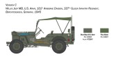 Samochód wojskowy Willys MB Jeep 3635 Italeri