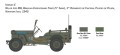 Samochód wojskowy Willys MB Jeep 3635 Italeri