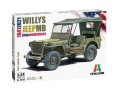 Samochód wojskowy Willys MB Jeep 3635 Italeri