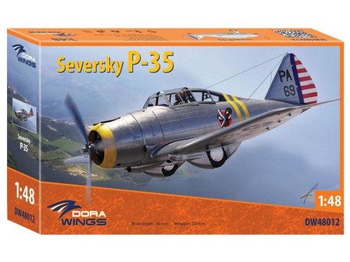 Samolot Seversky P-35 DW48012 Dora Wings