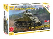 Czołg M4A2 Sherman 75mm 5063 Zvezda