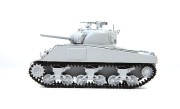 Czołg M4A2 Sherman 75mm 5063 Zvezda