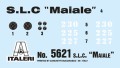 Torpeda wolnobieżna S.L.C. Maiale 5621 Italeri