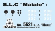 Torpeda wolnobieżna S.L.C. Maiale 5621 Italeri