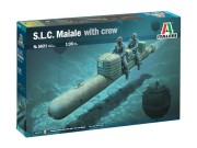 Torpeda wolnobieżna S.L.C. Maiale 5621 Italeri